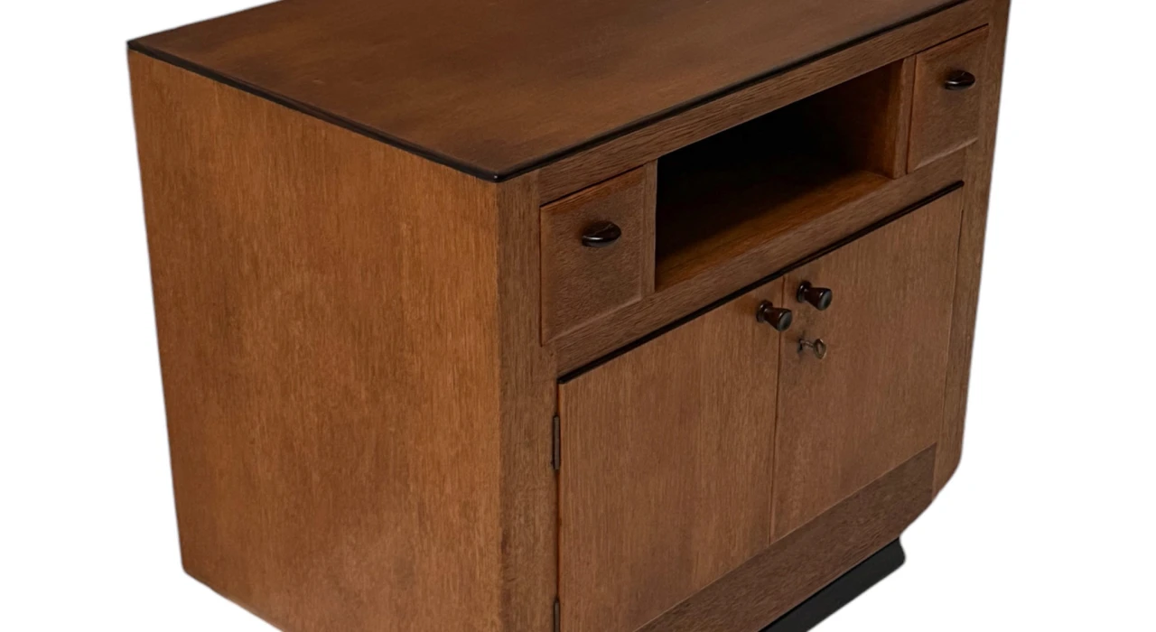 Art Deco Amsterdamse School Cabinet with Drawers by Piet Kramer, 1930s